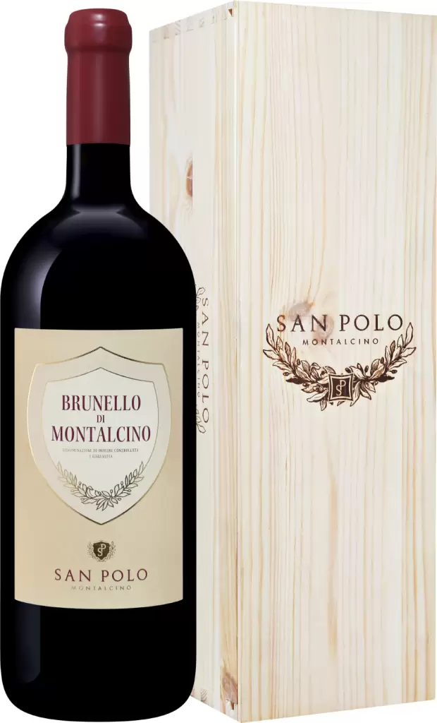 Вино San Polo Brunello di Montalcino 2017 г. 1.5 л Gift Box