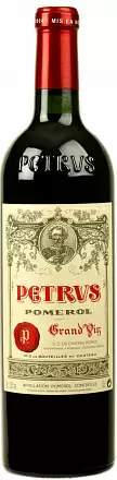 Вино Chateau Petrus 2018 г. 0.75 л