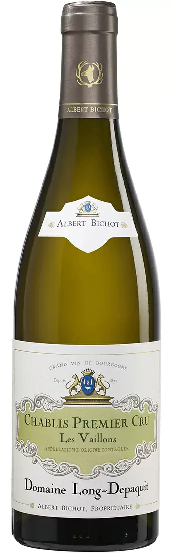 Вино Chablis Premier Cru AOC Domaine Long-Depaquit Les Vaillons 2018 г. 0.75 л