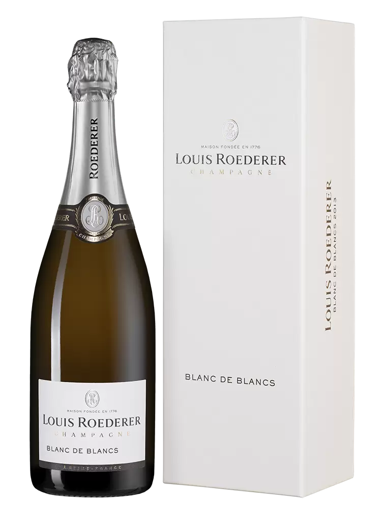 Шампанское Louis Roederer Brut Blanc de Blancs 2014 г. 0.75 л Gift Box Deluxe