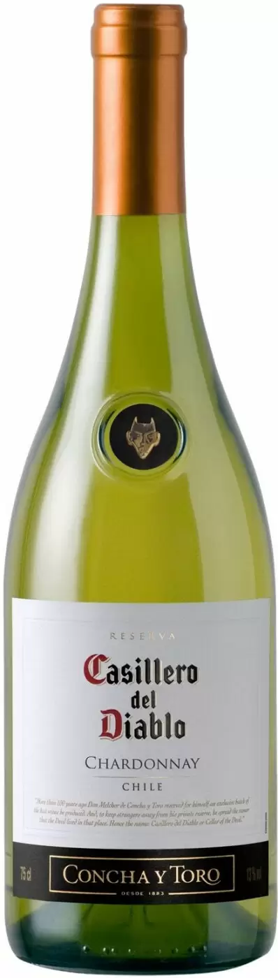 Вино Casillero del Diablo Chardonnay Reserva 0.75 л