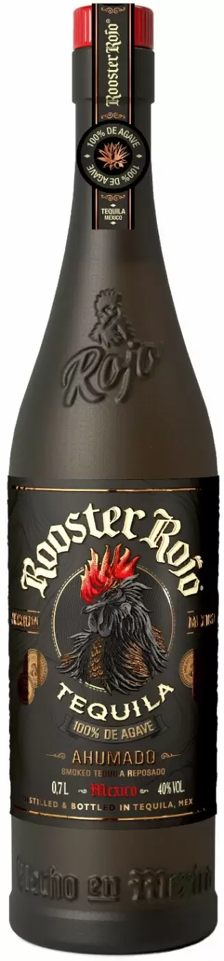 Текила Rooster Rojo Reposado Ahumado 0.7 л