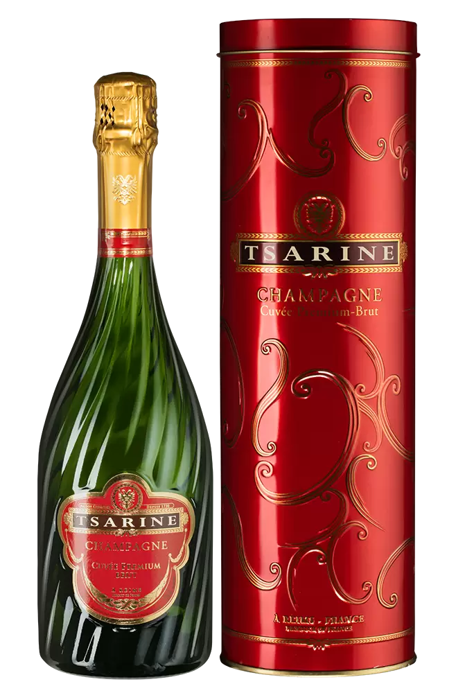 Шампанское Tsarine Cuvee Premium Brut 0.75 л Gift Box № 1
