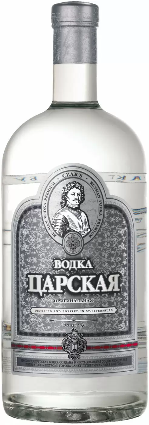 Водка Царская Оригинальная 1.75 л
