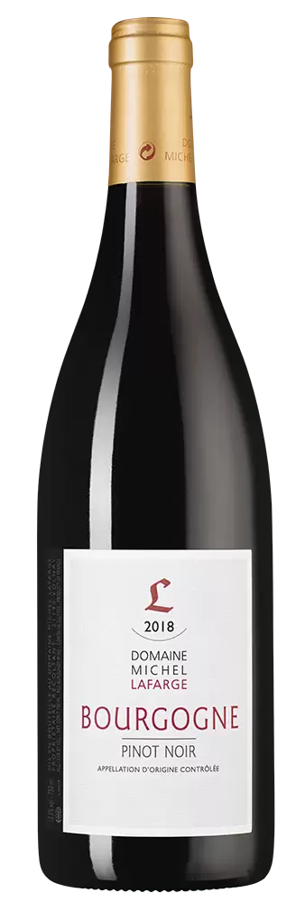 Вино Domaine Michel Lafarge Bourgogne Pinot Noir 2018 г. 0.75 л