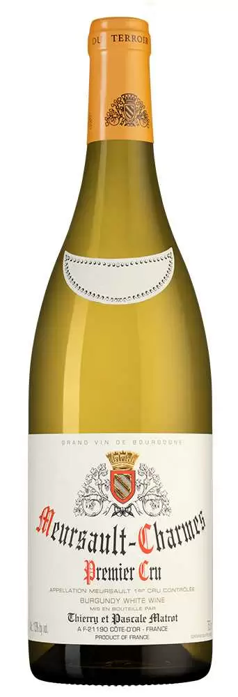 Вино Domaine Thierry et Pascale Matrot Meursault Premier Cru Charmes 2018 г. 0.75 л