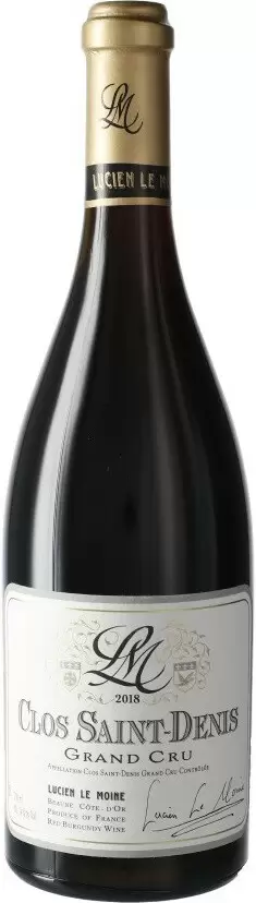 Вино Lucien Le Moine Clos Saint-Denis Grand Cru 2018 г. 0.75 л