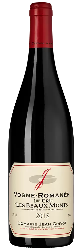 Вино Vosne-Romanee Premier Cru Les Beaux Monts Domaine Jean Grivot 2015 г. 0.75 л