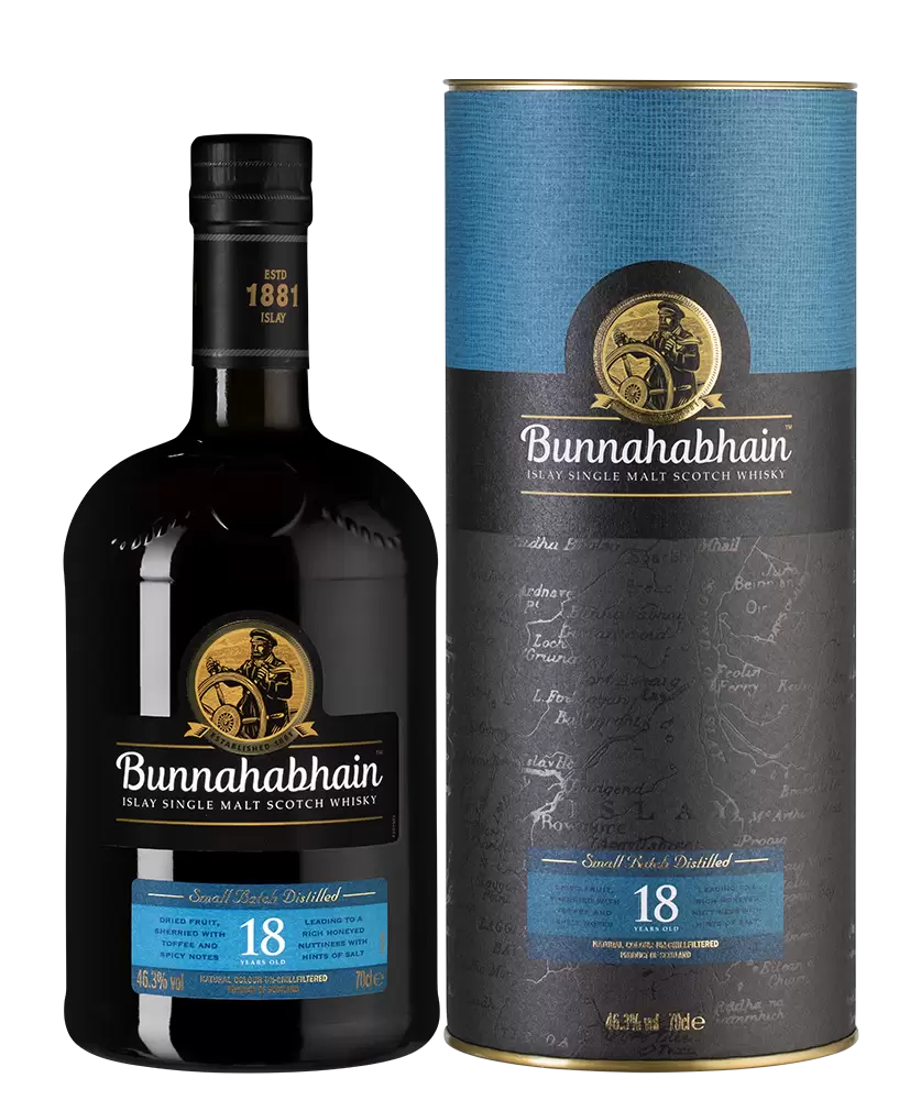 Виски Bunnahabhain 18 Years Old 0.7 л Gift Box
