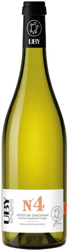 Вино Uby №4 Gros & Petit Manseng Cotes de Gascogne IGP 0.75 л