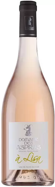 Вино Domaine des Aspras A Lisa Rose Cotes de Provence 0.75 л