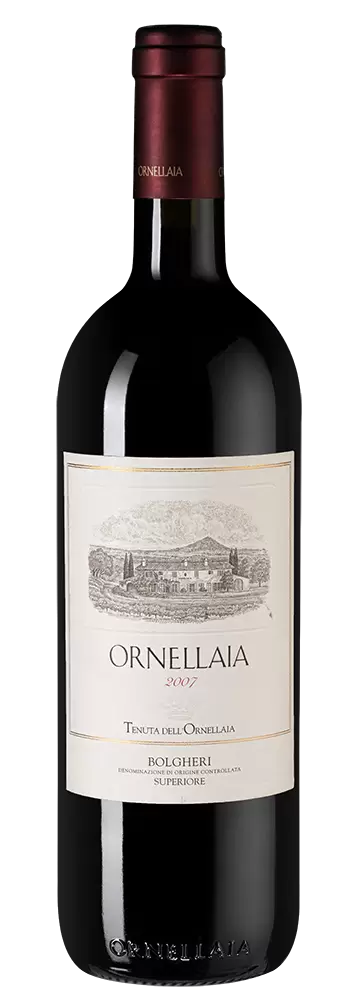 Вино Ornellaia 2007 г. 0.75 л