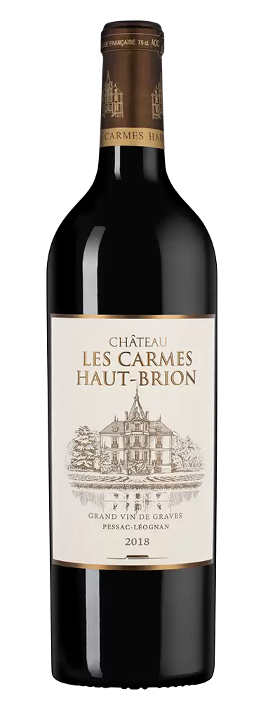 Вино Chateau Les Carmes Haut-Brion 2018 г. 0.75 л