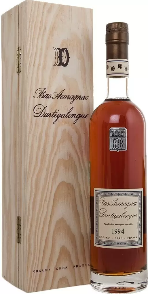 Арманьяк Dartigalongue Bas Armagnac 1994 г. 0.5 л Gift Box