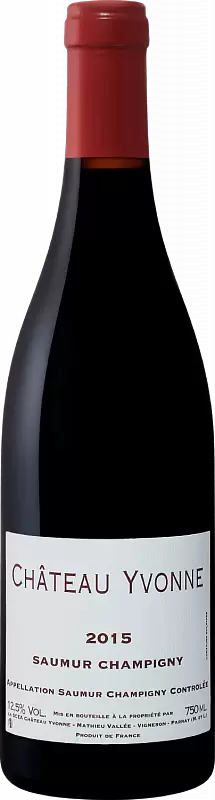 Вино Chateau Yvonne Saumur Champigny AOC Biodynamic 2018 г. 0.75 л