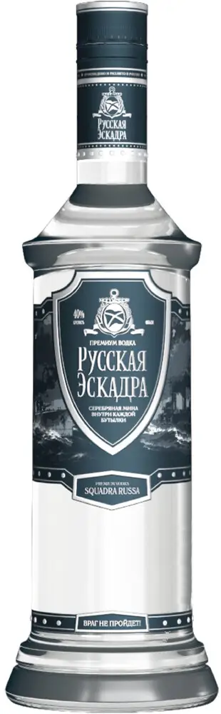 Водка Русская Эскадра Премиум 0.5 л