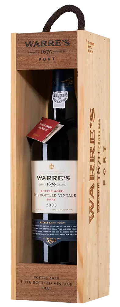 Портвейн Warre's Late Bottled Vintage Port 2008 г. 0.75 л Gift Box