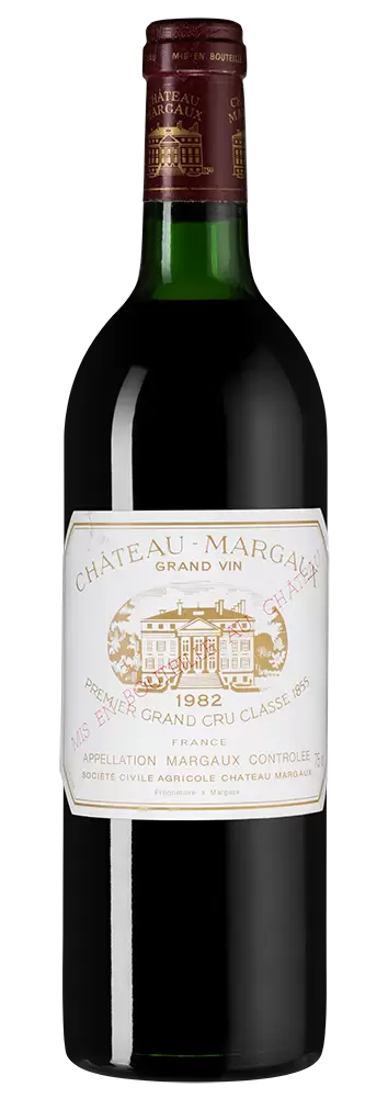 Вино Chateau Margaux AOC Premier Grand Cru Classe 1982 г. 0.75 л