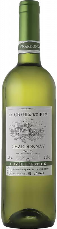 Вино La Croix du Pin Chardonnay Pays d'Oc IGP 0.75 л
