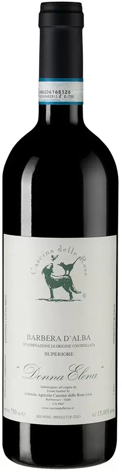 Вино Barbera d'Alba Superiore Donna Elena 0.75 л