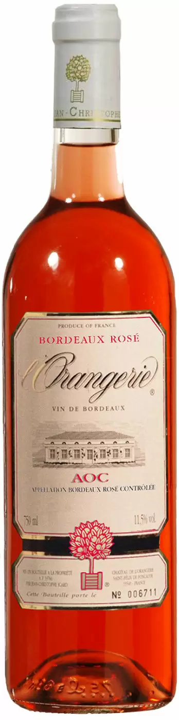 Bordeaux Rose Chateau de L'Orangerie