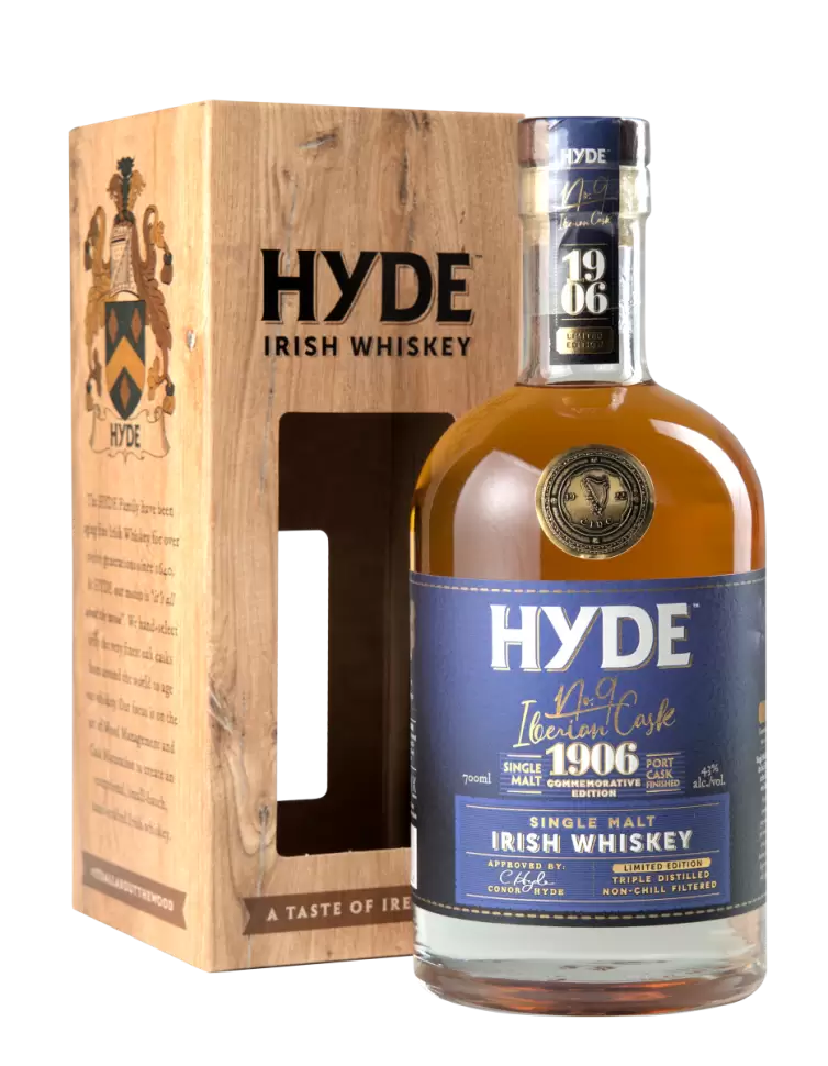 Виски Hyde No.9 Port Cask Finish 0.7 л в подарочной упаковке