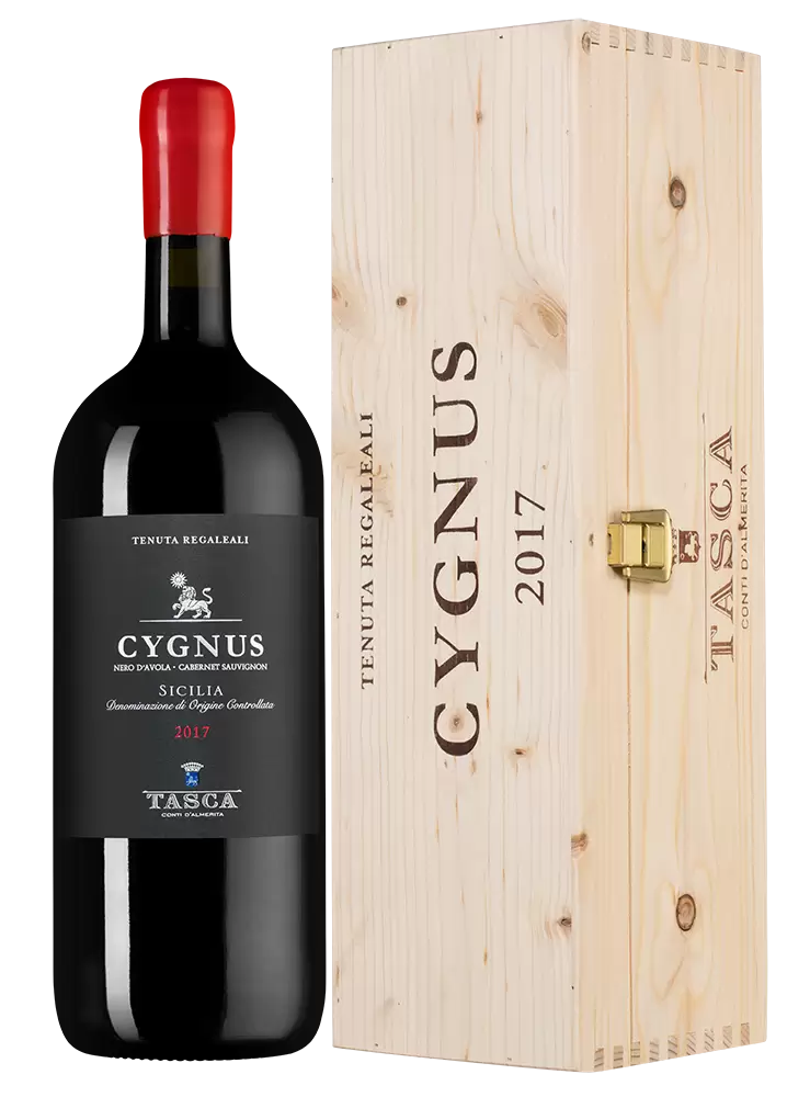 Вино Tenuta Regaleali Cygnus 2017 г. 1.5 л Gift Box