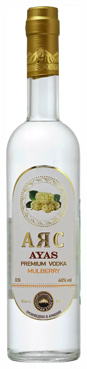 Водка Ayas Mulberry Vodka 0.5 л