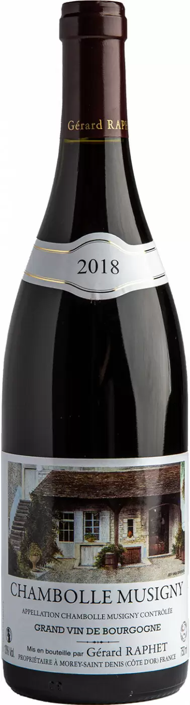 Вино Gerard Raphet Chambolle Musigny 2018 г. 0.75 л