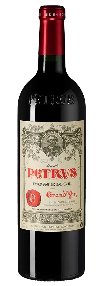 Вино Petrus 2004 г. 0.75 л