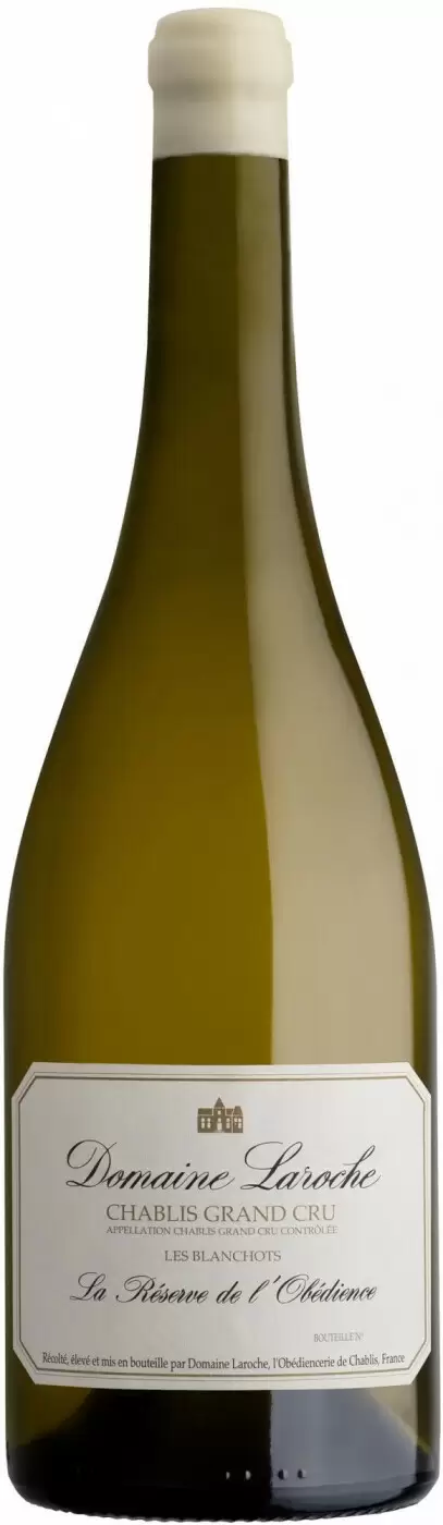 Вино Chablis Grand Cru Les Blanchots La Reserve de l'Obedience Domaine Laroche 0.75 л