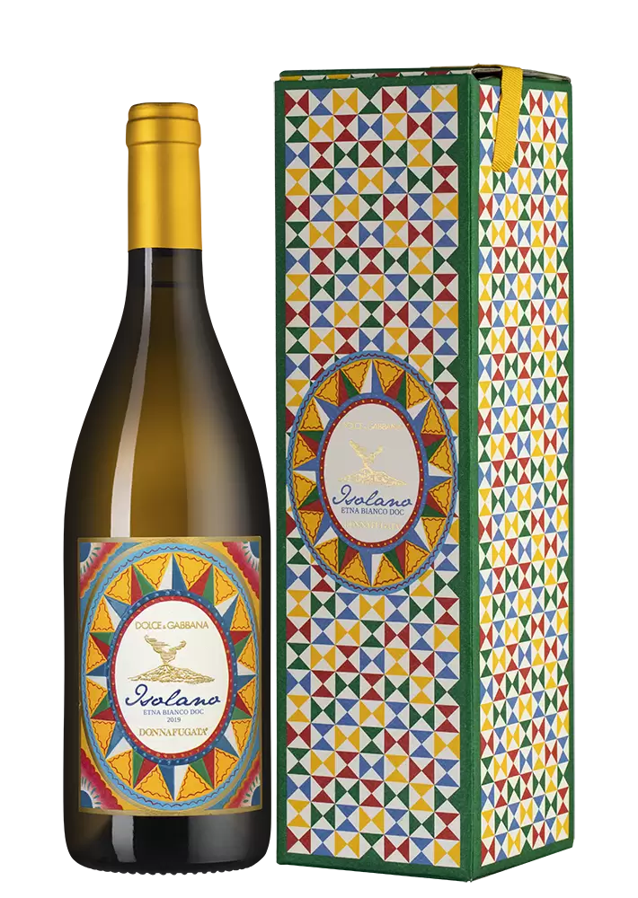 Вино Donnafugata Isolano Etna Bianco 2019 г. 0.75 л Gift Box