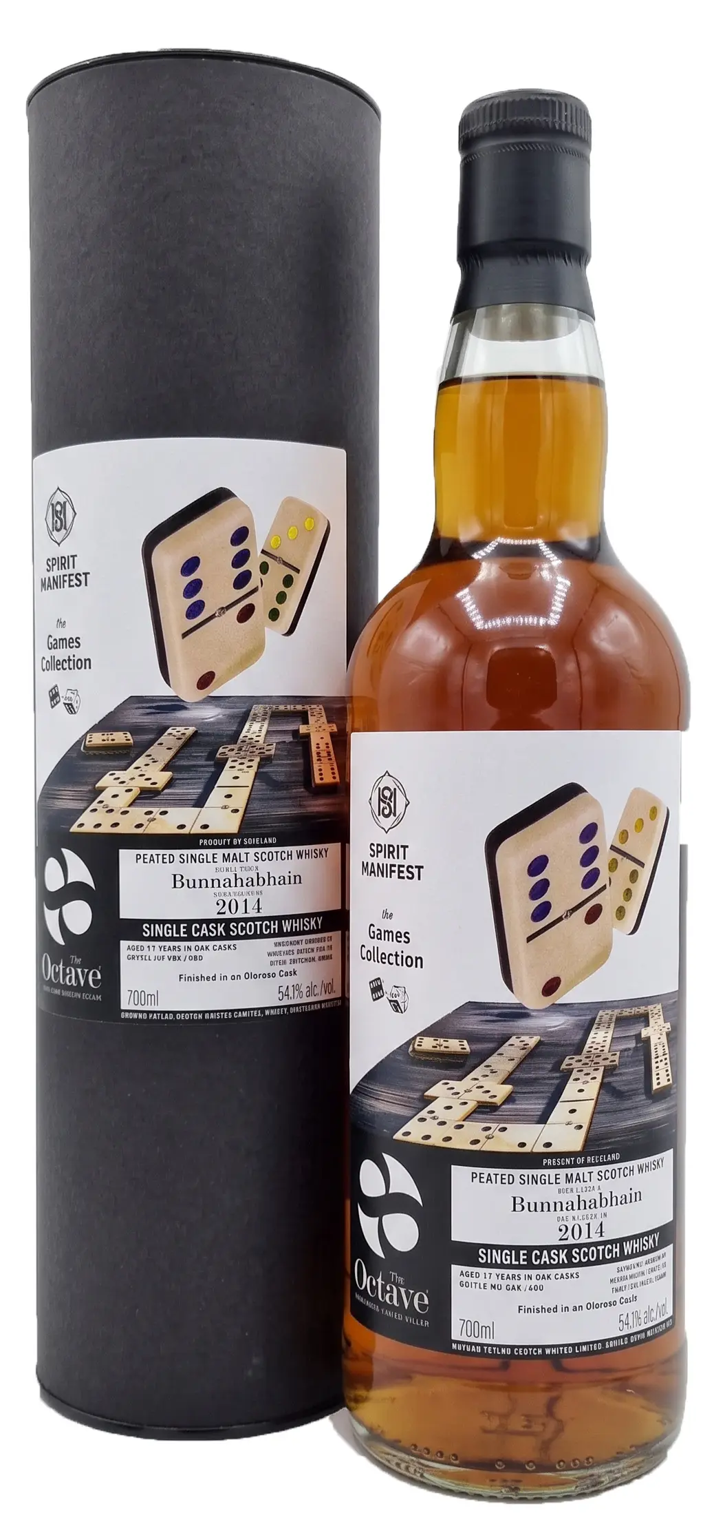 Виски Spirit Manifest Octave Bunnahabhain Single Cask 0.7 л в подарочной упаковке