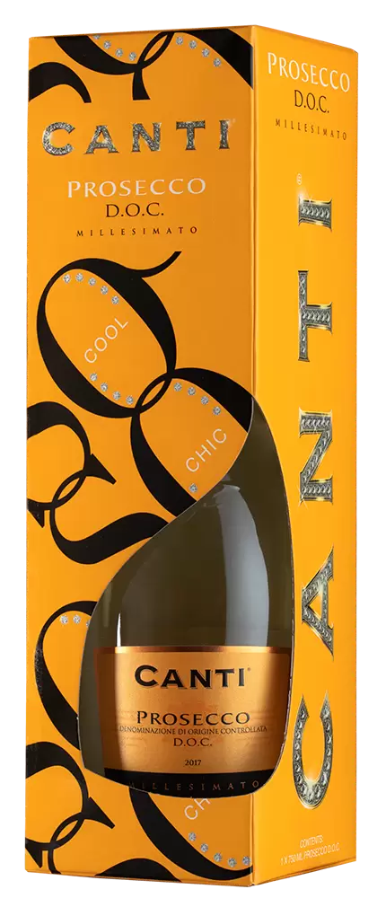 Игристое вино Canti Prosecco 0.75 л Gift Box