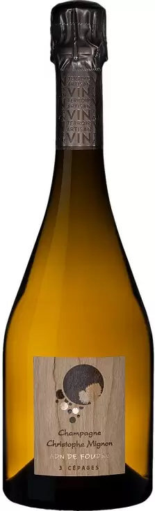 Шампанское Christophe Mignon ADN de Foudre 3 Cepages Brut Nature 0.75 л