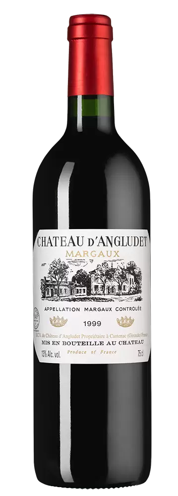 Вино Chateau d'Angludet 1999 г. 0.75 л