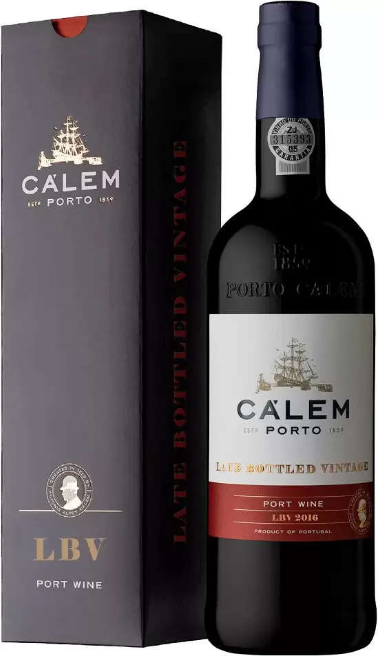 Портвейн Calem Late Bottled Vintage Port 2016 г. 0.75 л Gift Box