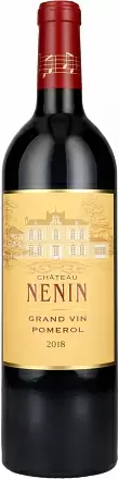 Вино Chateau Nenin Pomerol 2018 г. 0.75 л