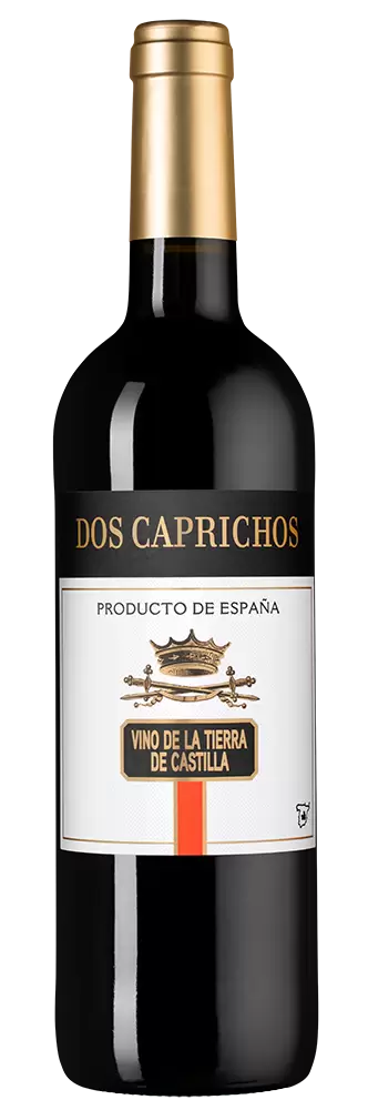 Вино Dos Caprichos Tinto 2018 г. 0.75 л