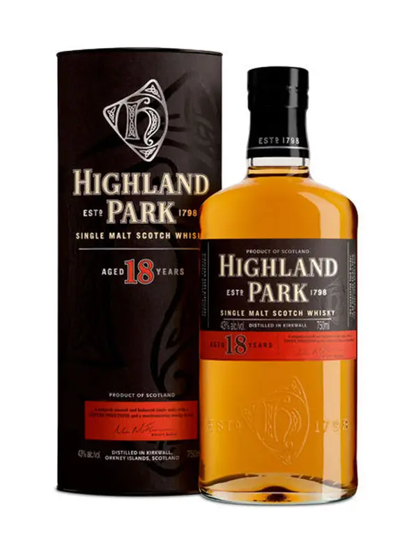 Виски Highland Park 15 Years Old 0.7 л в подарочной упаковке
