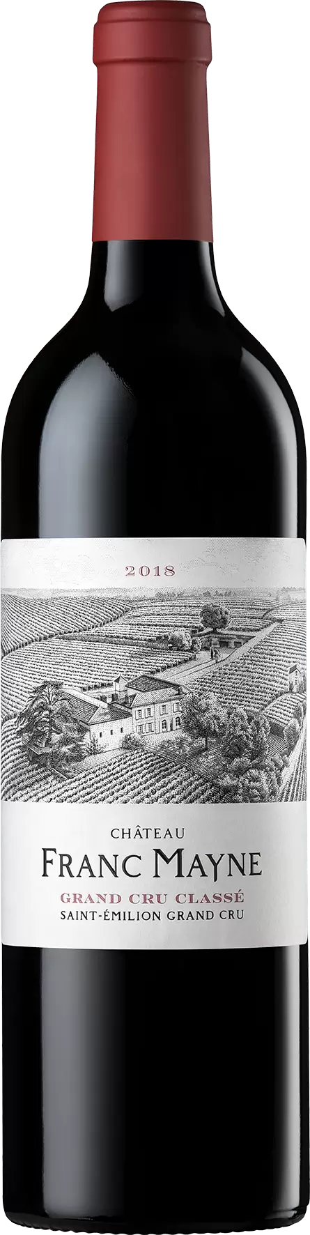 Вино Chateau Franc Mayne Saint-Emilion AOC 2018 г. 0.75 л