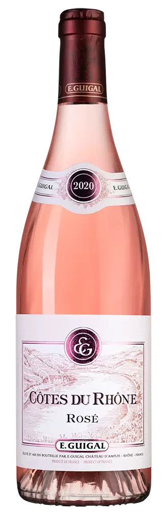 Вино Cotes du Rhone Rose 2020 г. 0.75 л