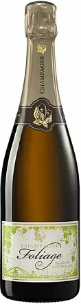 Игристое вино Foliage Grand Cru Blanc de Blanc 0.75 л