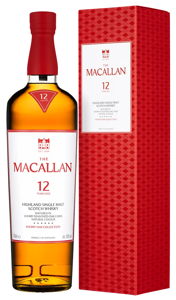Виски Macallan Sherry Oak 12 Years Old 0.7 л Gift Box