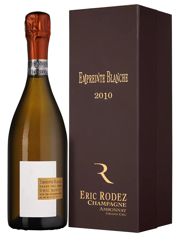 Шампанское Empreinte Blanche Ambonnay Grand Cru Eric Rodez 2010 г. 0.75 л в подарочной упаковке