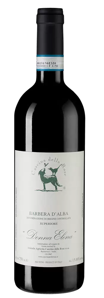 Вино Barbera d'Alba Superiore Donna Elena 2017 г. 0.75 л