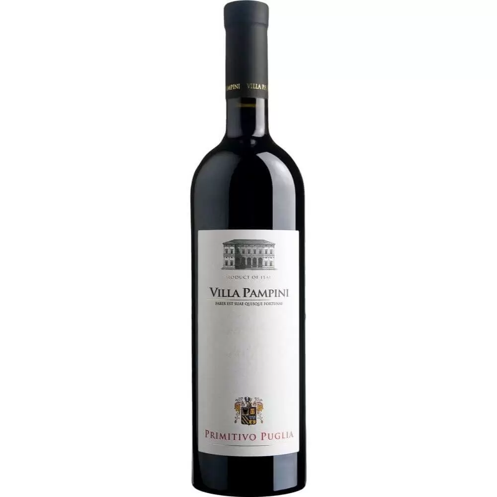 Вино Cevico Villa Pampini Primitivo 2019 г. 0.75 л