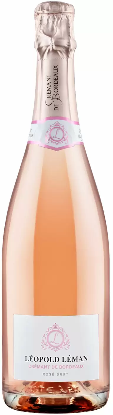 Игристое вино Leopold Leman Rose Brut Cremant de Bordeaux AOC 0.75 л