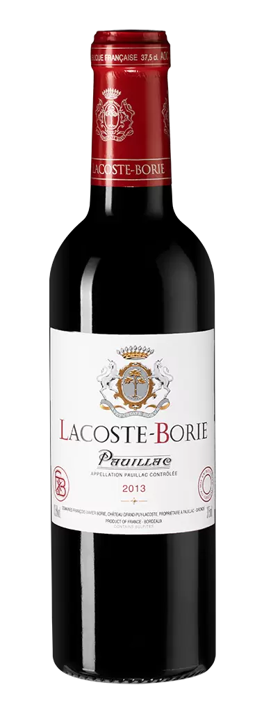 Вино Lacoste-Borie 2013 г. 0.375 л