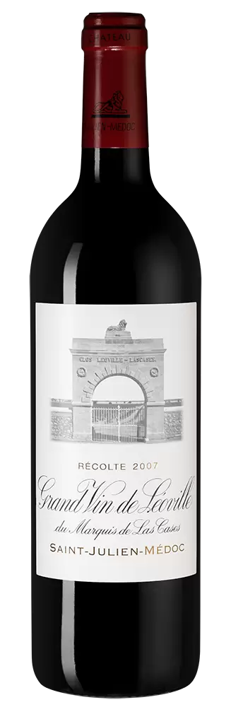 Вино Chateau Leoville Las Cases 2007 г. 0.75 л
